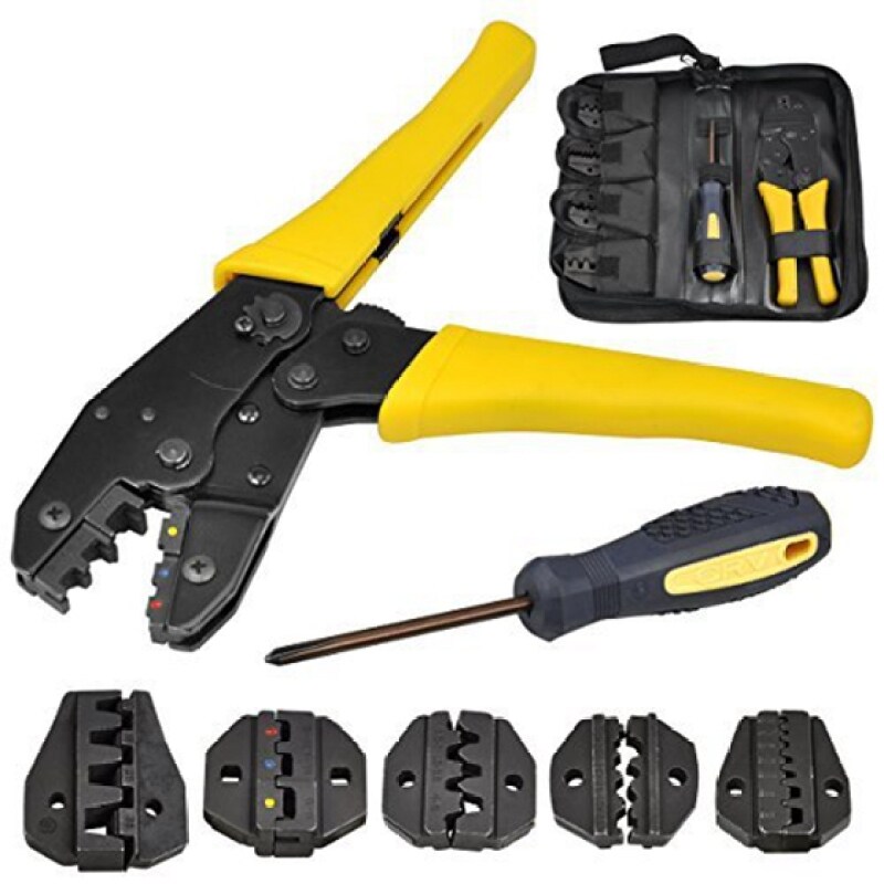 electrical terminal ratchet crimping crimper auto electricia