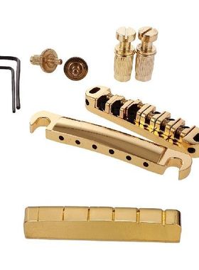 Perfeclan 6 String LP Electric Guitar Roller Saddle Set