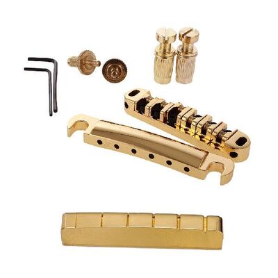 Perfeclan 6 String LP Electric Guitar Roller Saddle Set
