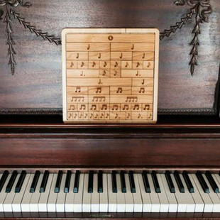 Wooden Puzzles Music Notes Children's Learning Toys