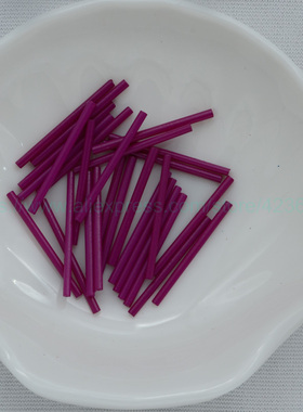 *30g Approx 150PCS 1.8*30mm Long Glass Tube Bugle Beads for