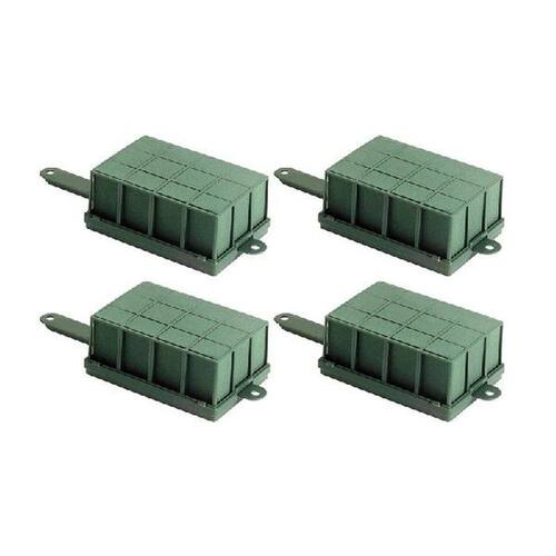 4 Pcs Floral Foam Cage Flower Holder with Floral Foam for