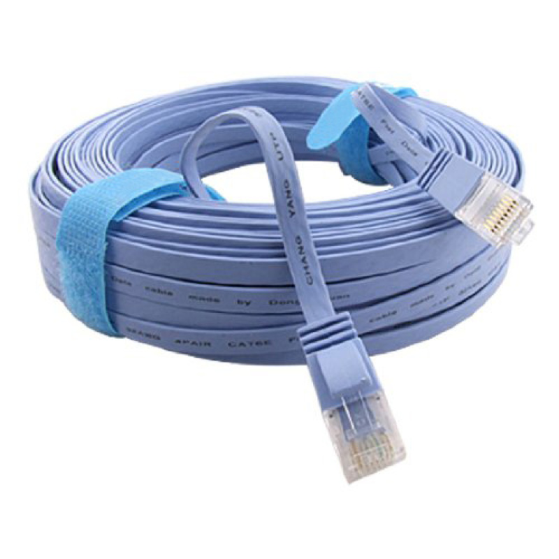 98FT 30M CAT6 CAT 6 Flat UTP Ethernet Network Cable RJ45 Pat