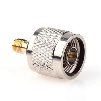 2pc N Male to SMA Female RF Coaxial Cable Adapter Jack Conne