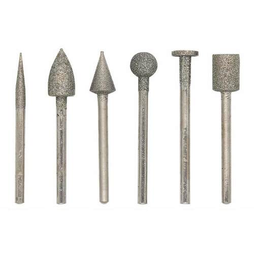 6pcs Jade Carving Polishing Grinding Head Set Grinder Kit Ab