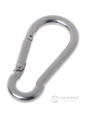 1 Pc 304 Stainless Steel Spring Carabiner Snap Hook Keychain
