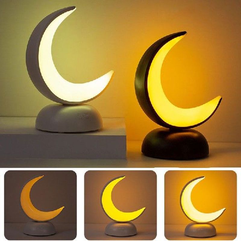 Moon Aroma Lamp LED Night Light USB Charging Lights  Recharg