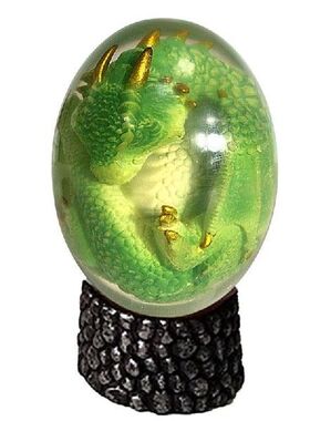 Resin Dinosaur Egg Ornaments Handmade Sculpture Fire Pocket