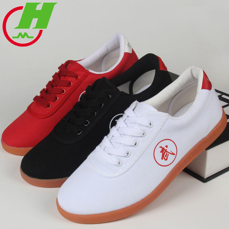 New Arrival 3 Color Brand Quality Canvas Taiji Shoes Kung F