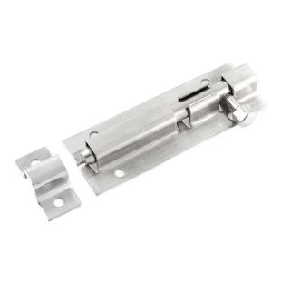 Door Window 3 Inch Slide Lock Latch Barrel Bolt Silver