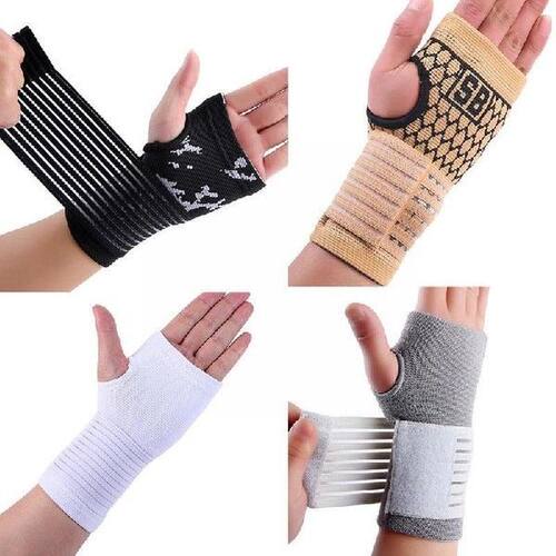1Pcs Elastic Sports Wrist Bandage Safety Carpal Tunnel Palm