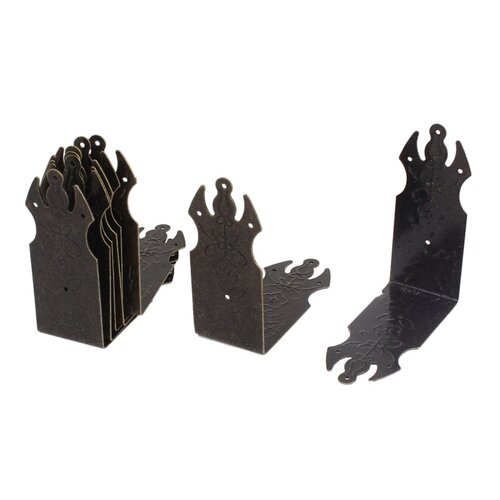 Chest Box Corners Decor Angle Plates Brace Protectors 70x70m