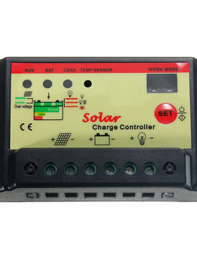 12V/24V 10A Panel Controller For Energy System Charge Regula