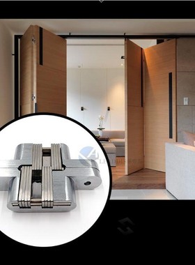 Heavy Duty Cross HStainless Steel Hidden Conceal Hinge Invis