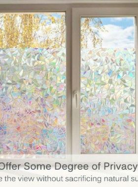 45x100cm/45cmx150cm/45cmx200cm Window Film Refracting