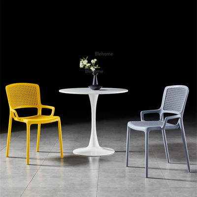 Nordic Dining Chairs Plastic Chair Backrest Household