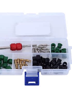 710pcs Valve Cores+50pcs Hose Gaskets+10pc Valves Condition