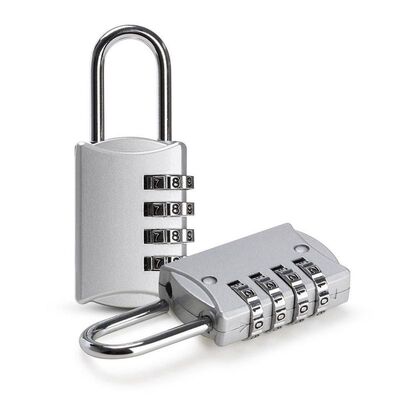 2 Pcs Padlock Code 4 Digit Security Antitheft perfect for Lo