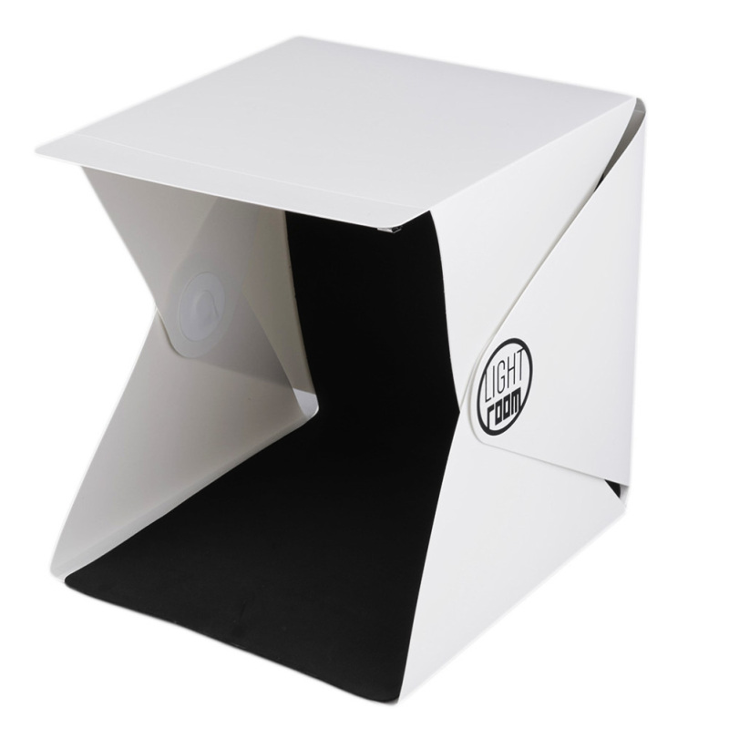 Mini Photo Studio Box Photography Backdrop built-in Light Ph