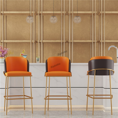 Nordic Bar Chairs Luxury Bar Stools Fashion High Chairs