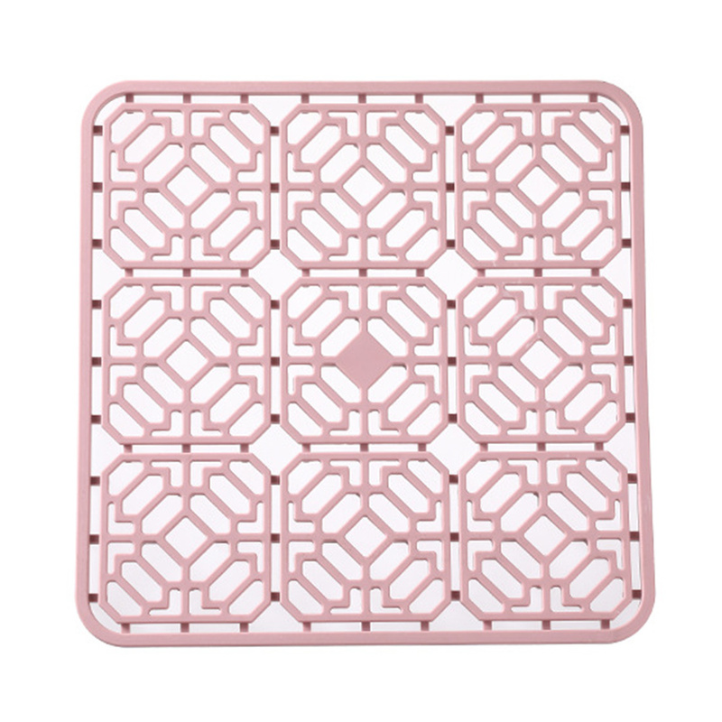 Hot Silicone Sink Protector Dish Drying Mat,Heat Resistant