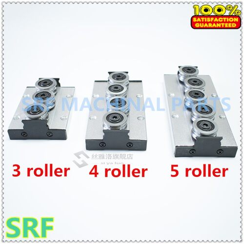 Aluminum Double  Roller Linear Guide Rail block 1pcs SGB20 m