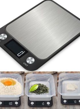 Digital Kitchen Scale 5Kg/10Kg stainless steel Electric Kitc