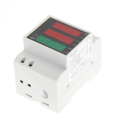 Meter LED Ammeter Voltmeter AC 200V450V Power Voltage Curren