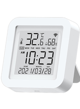 WIFI Temperature Humidity Sensor with LCD Screen LCD Digital
