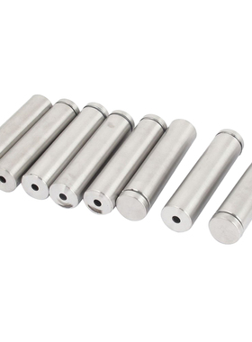 Advertising Frameless Glass 19x80mm Standoff Pin 8pcs