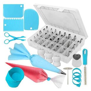 87PCS Piping Bags And Nozzles Set Cake Decorating Supplies