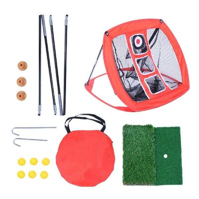 Outdoors Golf Practice Net Indoor Cutting Pole Net Portable