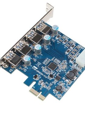 PCI Express to SuperSpeed USB 3.0 4 Port Card Adapter for De