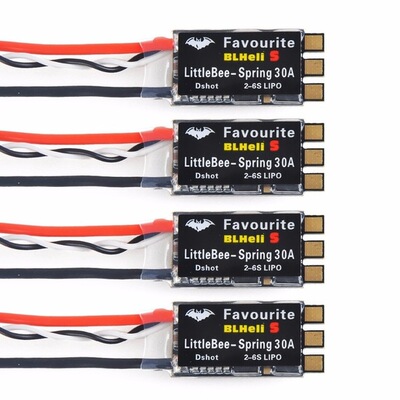 FVT LittleBee 30A BLHeli_S SPRING 2-6S Little Bee 30A ESC DS