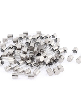 250V 1.6AF Fast Blow Glass Tube Fuses 5mm x 20mm 50 Pcs