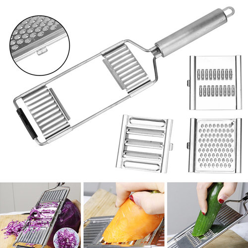 Stainless Steel Multifunction Vegetable Slicer Grater