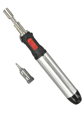 Electronics DIY Tool 12ml Gas Blow Torch Iron Gun with Tool
