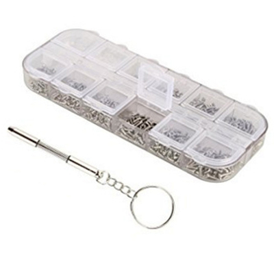 1100pcs Micro Screws Mini Nails Nut Assortment RepTiny Screw