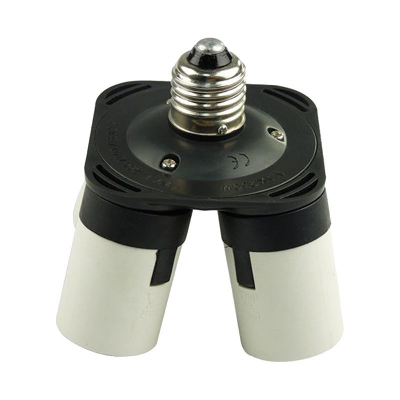 4 Socket Adapter 4 in 1 Adapter Holder E27 Bulb Lamp Light S
