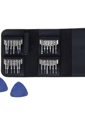 25 in Wallet Kit Repair Tools Watch Opening Pry Tool Sets