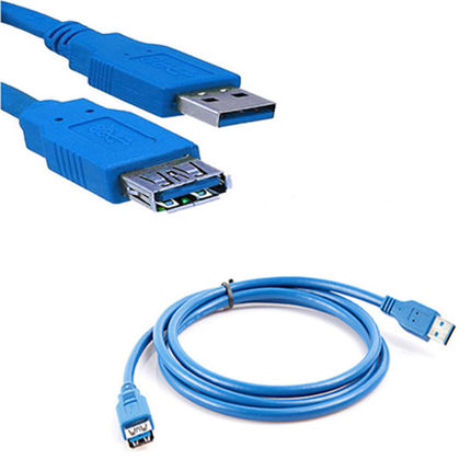 3FT 1M USB 3.0 A Male to Female Extension Data Sync Cord Cab