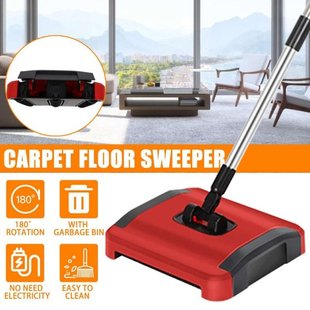 Handhold Carpet Floor Sweeper Cleaner Push Automatic Broom H