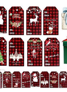 Gift Labels Christmas 300 Pcs Adhesive Merry Christmas Gift