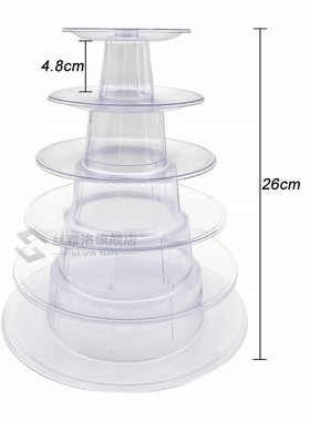 4/6 Layer  High Quality Macaron Tower Cake Stand cake Macaro