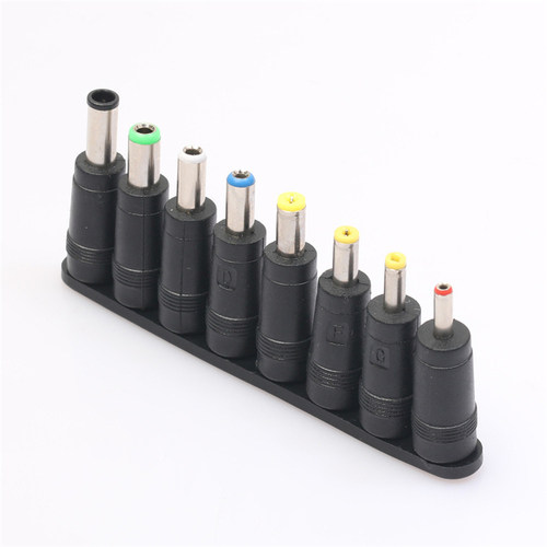 8PCS AC DC Power Charger Adapter Tips For Laptop Notebook In