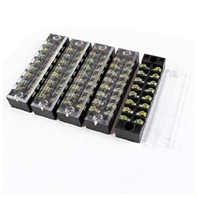 5 pieces 600 V 15 A positions 8 P double file in Barrier scr