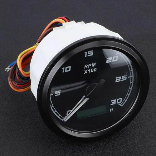 Electrical Tachometer 12V/24V 0-3000RPM High-End Generator A