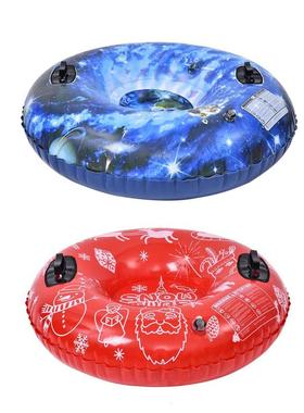 Winter Inflatable Floated Skiing PVC Snow Sled Tire Tube