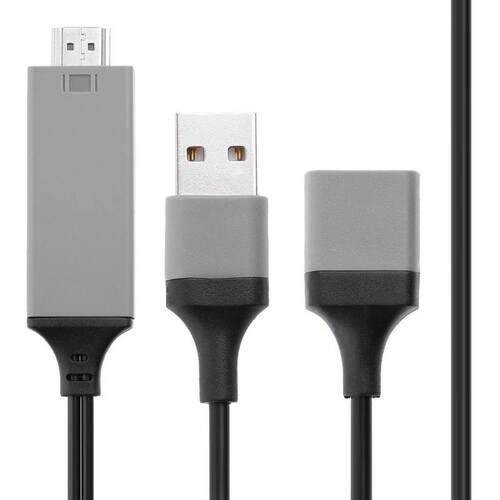 USB to HDMI AV Adapter 1080p HD TV Converter Cable for iPhon