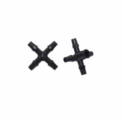 500 pcs Garden Water Connectors 3/5mm Five-way Cross